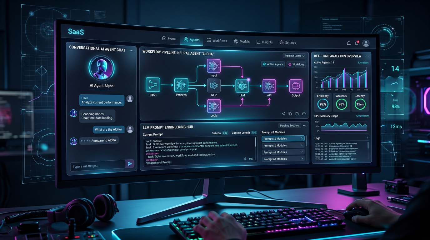Neural AI Agent & LLM Workflow Platform